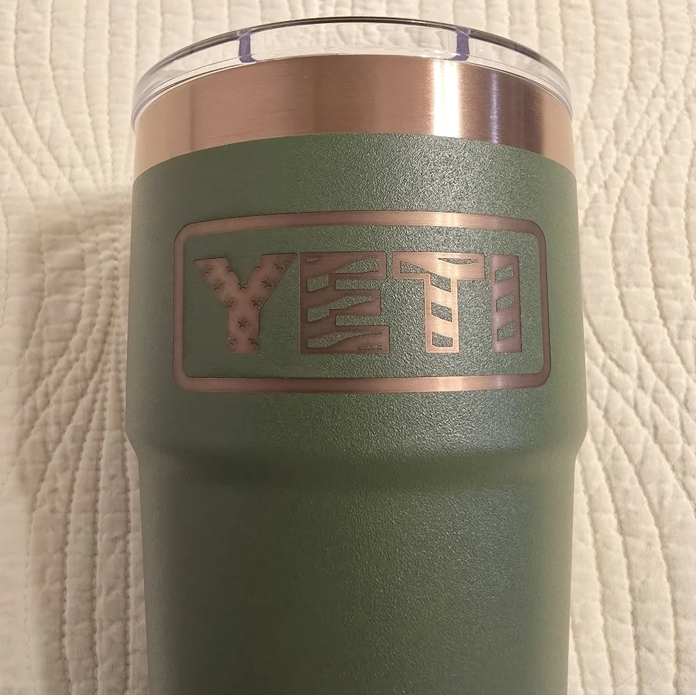 NWT YETI Limited Edition Folds Of Honor Rambler Tumbler 20 OZ - Picture 2 of 5